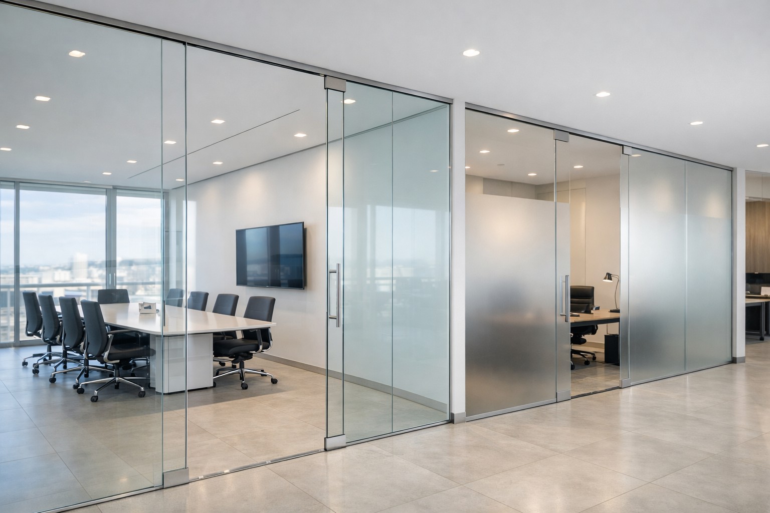 Glass Partitions